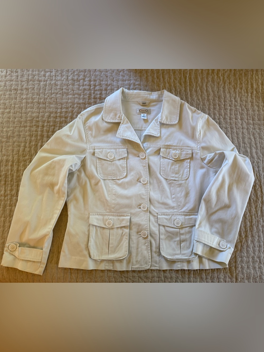 Talbots Utility Jacket Blazer SZ. 18